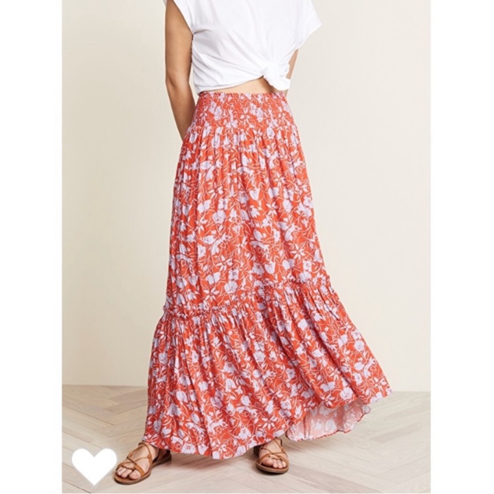 Free people maxi skirt